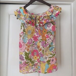 Liberty of London Floral Multicolor Blouse